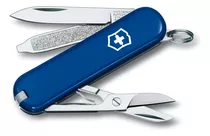 Victorinox Cortaplumas Navaja De 7 Usos Classic Sd + Funda Color Azul