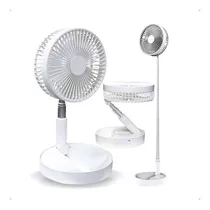 Ventilador Portátil Dobrável Silencioso Retrátil Sem Fio