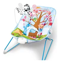 Bouncer Reposera Mecedora Con Vibracion Y Musica Ck 0429 Color Multicolor Animales