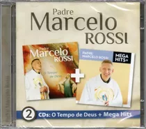 Cd Duplo Padre Marcelo Rossi - O Tempo De Deus + Mega Hits