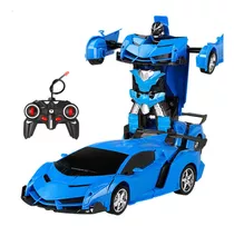 Carro De Brinquedo Modelo Lamborghini Rc Transformers Robot