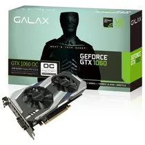 Placa De Vídeo Galax Geforce Gtx 1060 Oc 3gb Directx 12