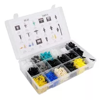 Caja 730 Clips Broche Retencion Plastico Lata Auto Tapabarro