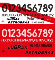 Kit Completo Camiseta-tipografía River Plate 2006/2008