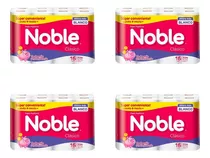 Papel Higienico Noble X 16 Rollos - 1 Funda (4 Paquetes)