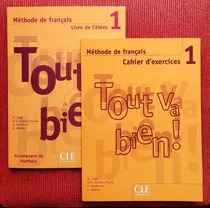 2 Livros: Méthode De Français - Tout  Va Bien! 1 ( Com Cd )