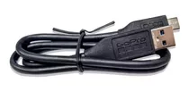 Cable Usb Original Tipo C  3.0 Gopro Hero 5, 6 Y 7 Black