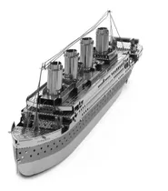 Quebra Cabeça Diy 3d Nano Metálico Metal Navio Rms Titanic