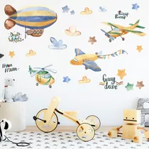 Vinilo Decorativo De Pared Vuelo Volar Adhesivo Sticker