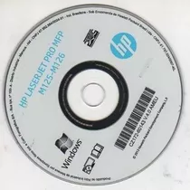 Cd De Instalação Para Impressora Hp Laserjet Pro M125 - M126