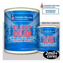 Tinta Pu Alta Resistência Fleet Color Automotivo 900ml