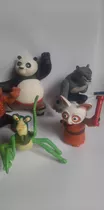 Kung Fu Panda-lote- 5 Unidades- Mc Donald's Toys 2008