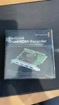 Blackmagic Decklink Quad Hdmi Recorder