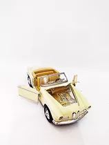 Carro Miniatura Alloy Model Die Cast Toys 1:28 (bege)