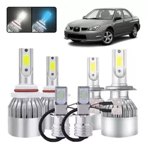 Kit De Focos Led 9005 H7 H3 Para Subaru Impreza 2006-2007