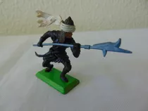  Boneco Antigo Cavalheiro Medieval - 12 - Britains Deetall