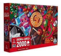 Puzzle Quebra-cabeça 2000 Peças Culturas Do Mundo - Toyste