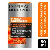 Crema Hydra Energetic Antifatiga L'oréal Men Expert Tipo De Piel Todo Tipo De Piel