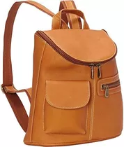 Le Donne Leather Lafayette Classic Mochila Mujer Cuero Plena