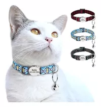 Collar Para Gatos Con Grabado Incluido Alta Calidad