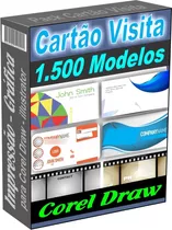 1.500 Artes Cartão Visita Business Cards Gráfica Corel Draw