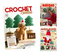 3 Revistas Amigurumis Navidad Adornos  Guía Paso A Paso 