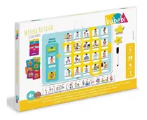 Brinquedo Inf Didático Quadro Minha Rotina Infantil Babebi