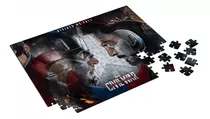 Quebra Cabeça Captain America Civil War 48 Peças