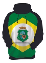 Blusa Moletom País Estado Nacionalista Ceará