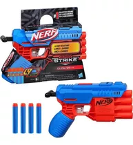 Nerf Lança Dardos Alpha Strike Com 4 Dardos Hasbro Ref F2219