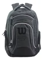 Mochila Wilson Open 18 Original Portanotebook Reforzada Gym 