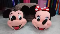 Disfraz De Mickey Minnie Originales Cabezones Todos Promox2