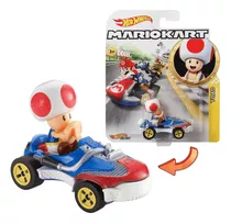 Carrinho Hot Wheels Toad Sneeker Mario Kart 1:64 Mattel