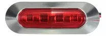 Foco Luz Led Rojo 12v D/posicion Lateral P/camion - Generico