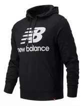 Canguro New Balance De Hombre - Stacked Logo -mt03558bk