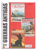 Box Guerras Antigas Vikings Samurais E General Aníbal 3 Vols