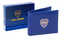 Billetera Boca Juniors Cuero Ecologico Licencia Oficial 