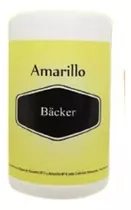 Colorante En Polvo Amarillo 500g Backer