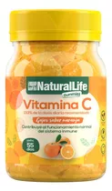 Vitamina C Gummies Para 55 Dias Natural Life Sabor Naranja