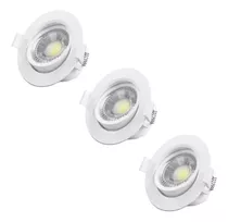 Pack X 3 Downlight Embutir Led 5w Direccionable - Unilux