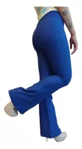 Pantalon Oxford Super Elastizado Tiro Alto Bengalina Talles 