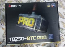 Kit Mineração Biostar Tb250-btc Pro, Proce Celeron G3930 4gb