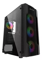 Gabinete Gamer Midtower Bg-031 Mesh Usb 3.0 Vidro S/ Fonte