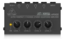 Amplificador De Auriculares Behringer Ha400 Micro Amp