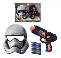 Kit Arma/arminha/pistola Brinquedo Nerf Pistola + Mascara 