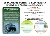 Testador Fonte Tv Lcd Plasma E  Dvdaula Atualização Software