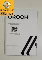 Manual Do Proprietário Renault Oroch 2022/2023/2024 Novo