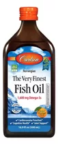 Aceite De Pescado Muy Fino 1600 Mg Omega-3s Naranja 500 Ml