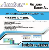 Sistema De Facturación Ámbar Multimoneda+controla Tus Ventas