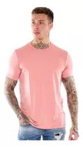 Camiseta Básica De Viscose  Rosê (010)